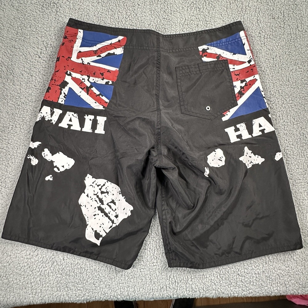 Coral And Reef Board Shorts Men's 38 Hawaii Swim Trunks Beach Surf Vacation - Picture 5 of 11